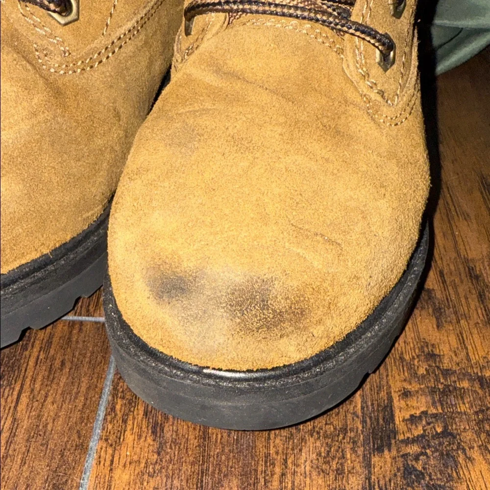 Men's Brahma Waterproof Steel Toe Suede Brown Boots
